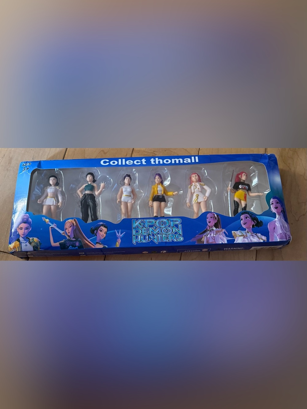 KPOP Demon Hunters Collectible Doll Set - Yellow & Purple Accents